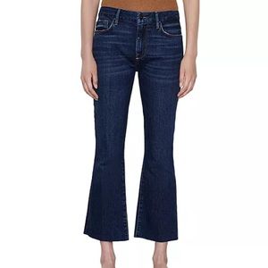 FRAME Le Crop Mini Bootcut Jeans in Rosalie Size 29 EUC E0349